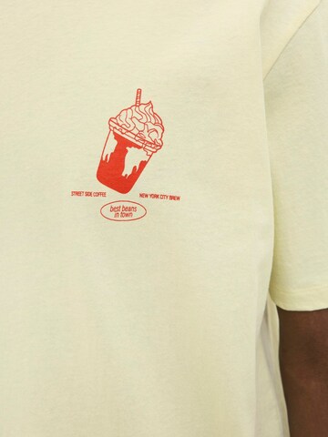 JACK & JONES - Camiseta en amarillo