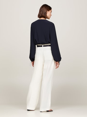 TOMMY HILFIGER Loose fit Pleated Pants in Beige