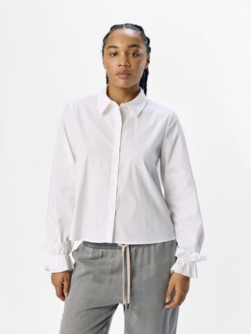 OBJECT Bluse in Weiß: Vorderseite