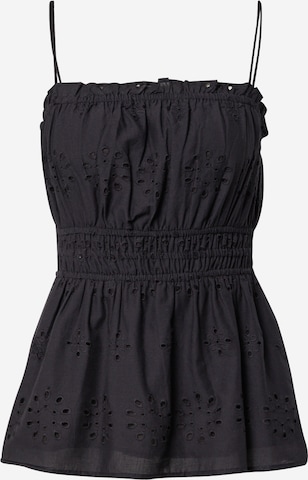 Top de la Dorothy Perkins pe negru: față