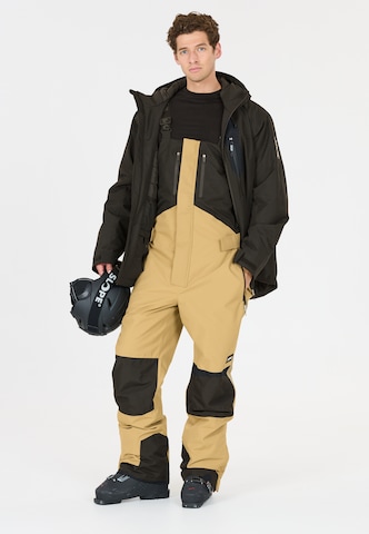 SLOPE Regular Skihose 'Kenwood' in Braun: Vorderseite