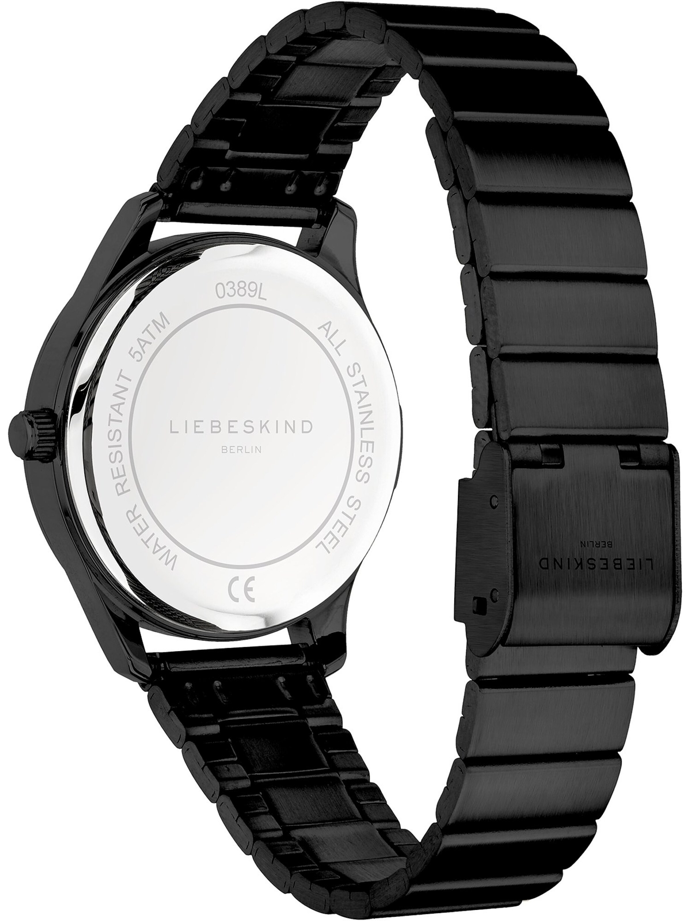 Liebeskind Berlin Analoog horloge in Zwart