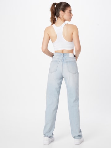 WEEKDAY Loose fit Jeans 'Rowe Extra High Straight' in Blue