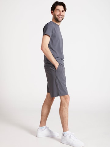 SPORTKIND Funktionsshirt 'Crew Neck'‌‌‌‌‌‌ in Grau