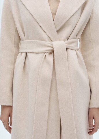 MANGO Mantel 'Batin' in Beige