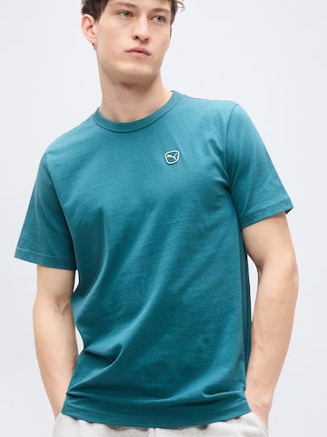 Tricou 'ESS' de la PUMA pe verde