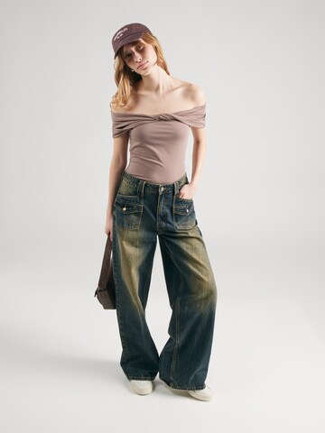 Abercrombie & Fitch Shirt in Brown: front