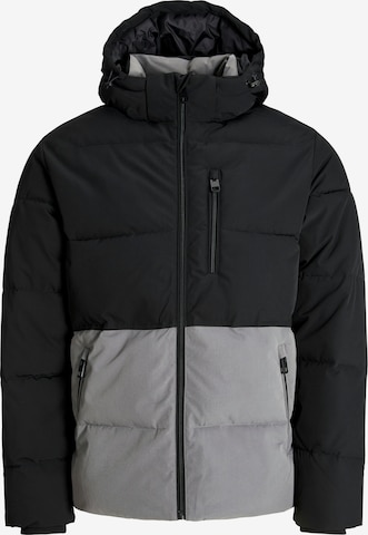 Jack & Jones Plus - Casaco de inverno 'JJEOWEN' em cinzento: frente