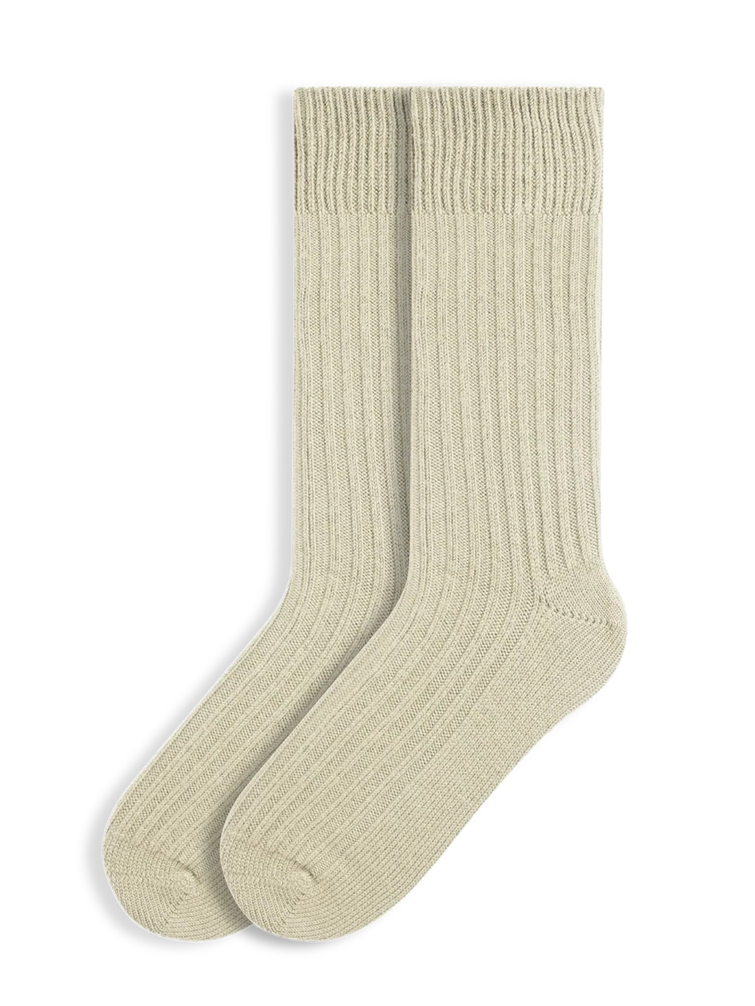 Von Jungfeld Socks 'Merino Set' in Beige