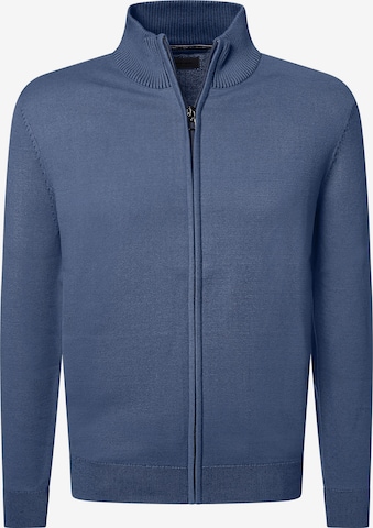 PIERRE CARDIN Knit cardigan in Blue: front