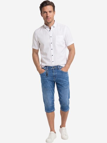 CASAMODA Regular Hose 'Basic'‌‌‌ in Blau