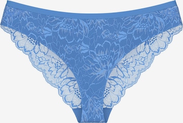 TRIUMPH Brasilslip ' Red Label Amourette Charm ' in Blau: Vorderseite
