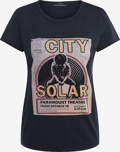SET T-Shirt in gelb / grau / rot / schwarz, Produktansicht