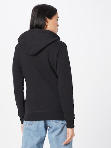 Superdry Zip-Up Hoodie in Black