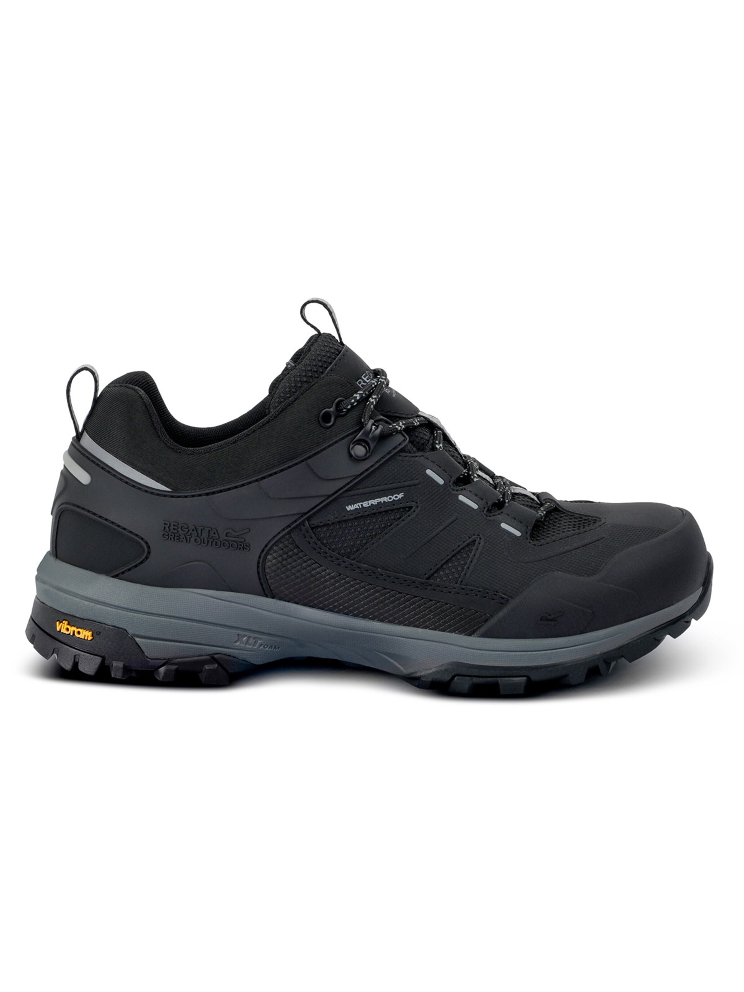 REGATTA Flats 'Freizeitschuhe Regen' in Black