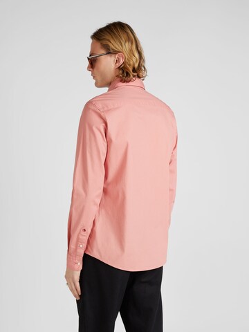 SCOTCH & SODA Slim Fit Hemd 'Essential' in Pink