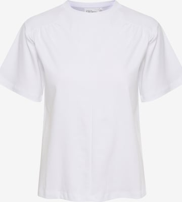 KAREN BY SIMONSEN Shirt 'Noomi' in Wit: voorkant