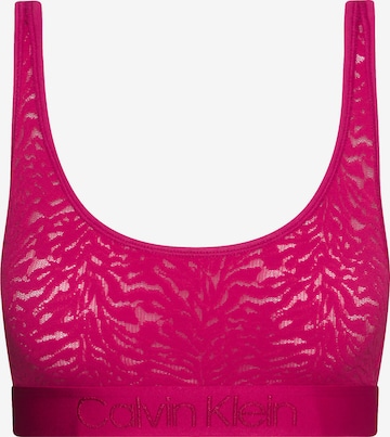 Calvin Klein Underwear Õlapaelteta topp Rinnahoidja 'Intrinsic', värv roosa: eest vaates