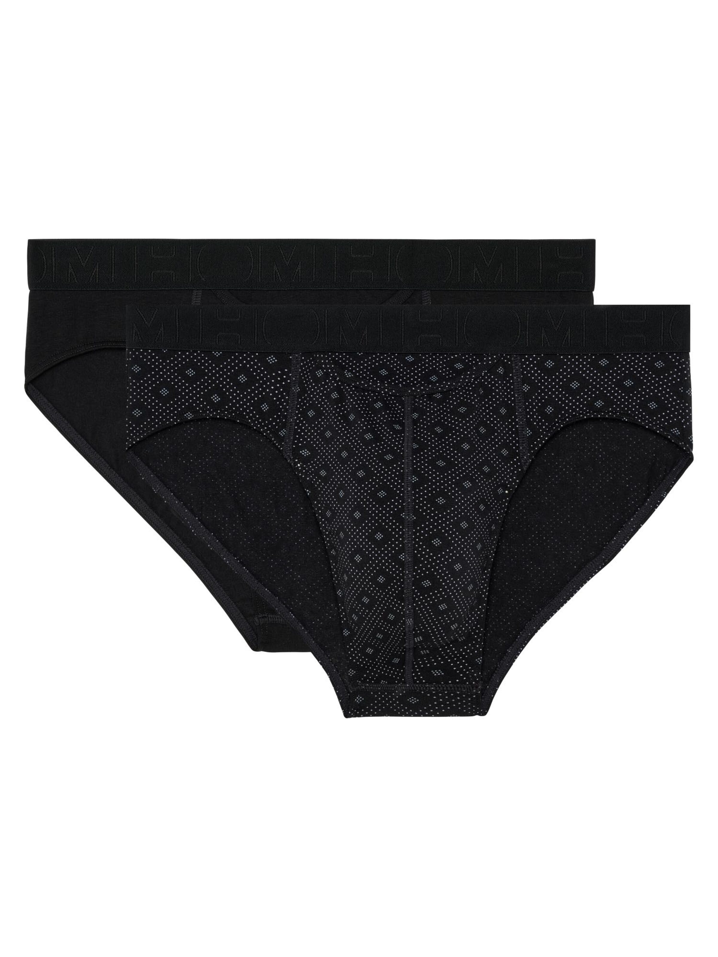 HOM Panty 'Neels' in Black: front