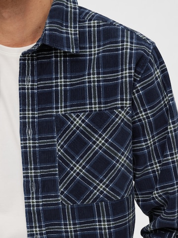 SELECTED HOMME Regular Fit Paita 'Finn' värissä sininen