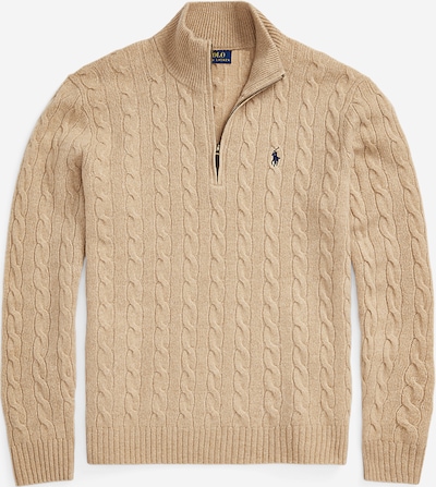 Polo Ralph Lauren Pull-over en S en camel / bleu foncé, Vue avec produit