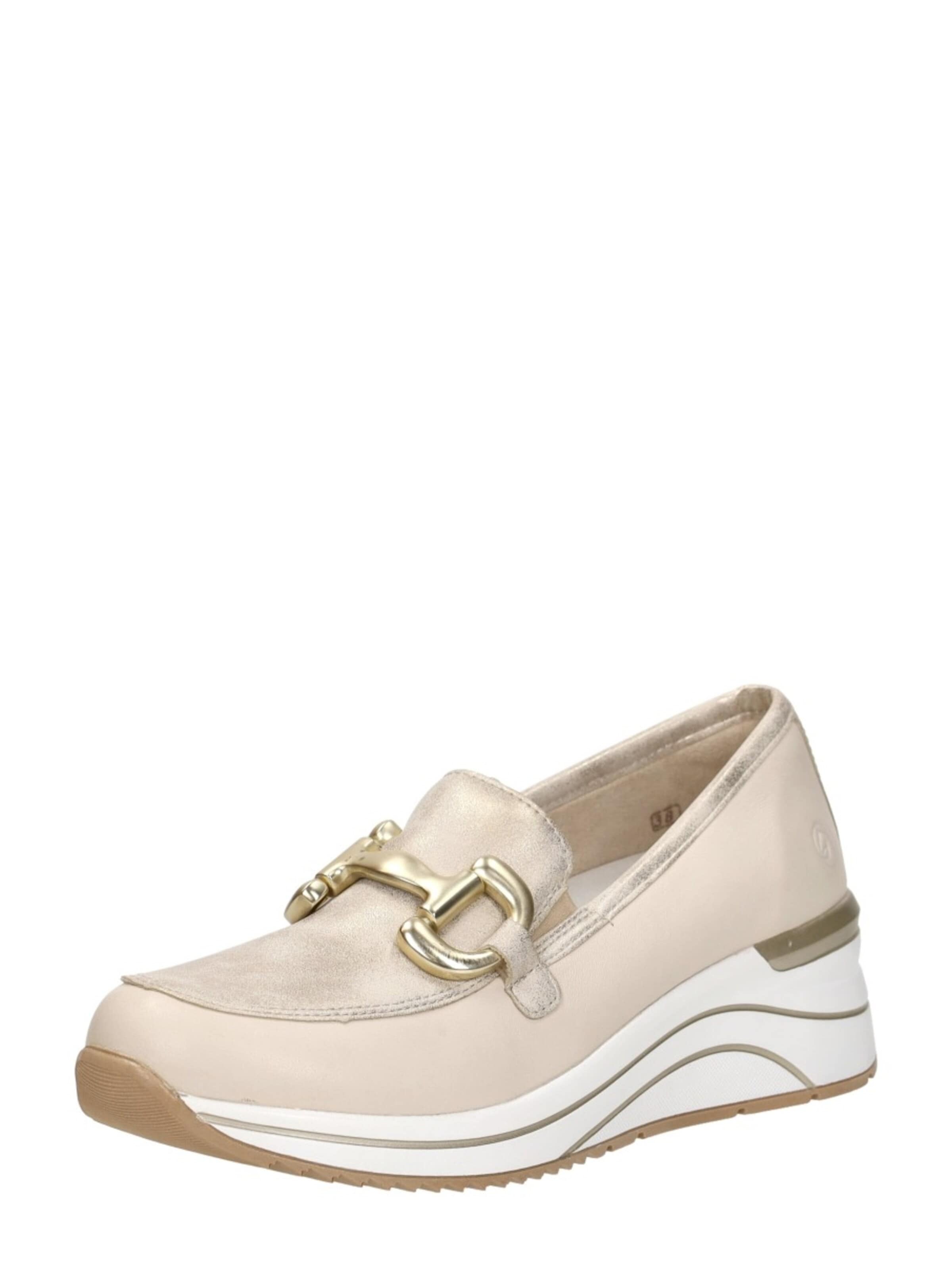 REMONTE Instappers 'Sportief' in Beige