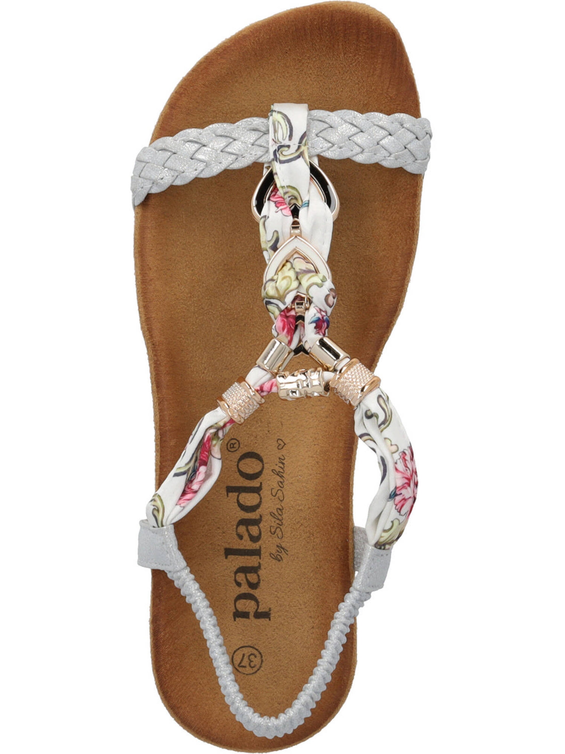 Palado by Sila Sahin Sandale 'Ubah' in Silber