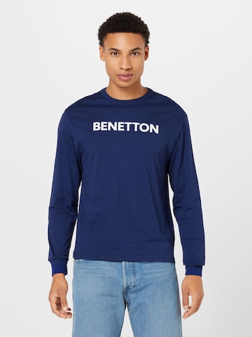 UNITED COLORS OF BENETTON Tričko – modrá: přední strana