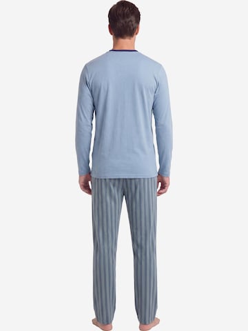 Ammann Long Pajamas 'Mix & Match' in Blue
