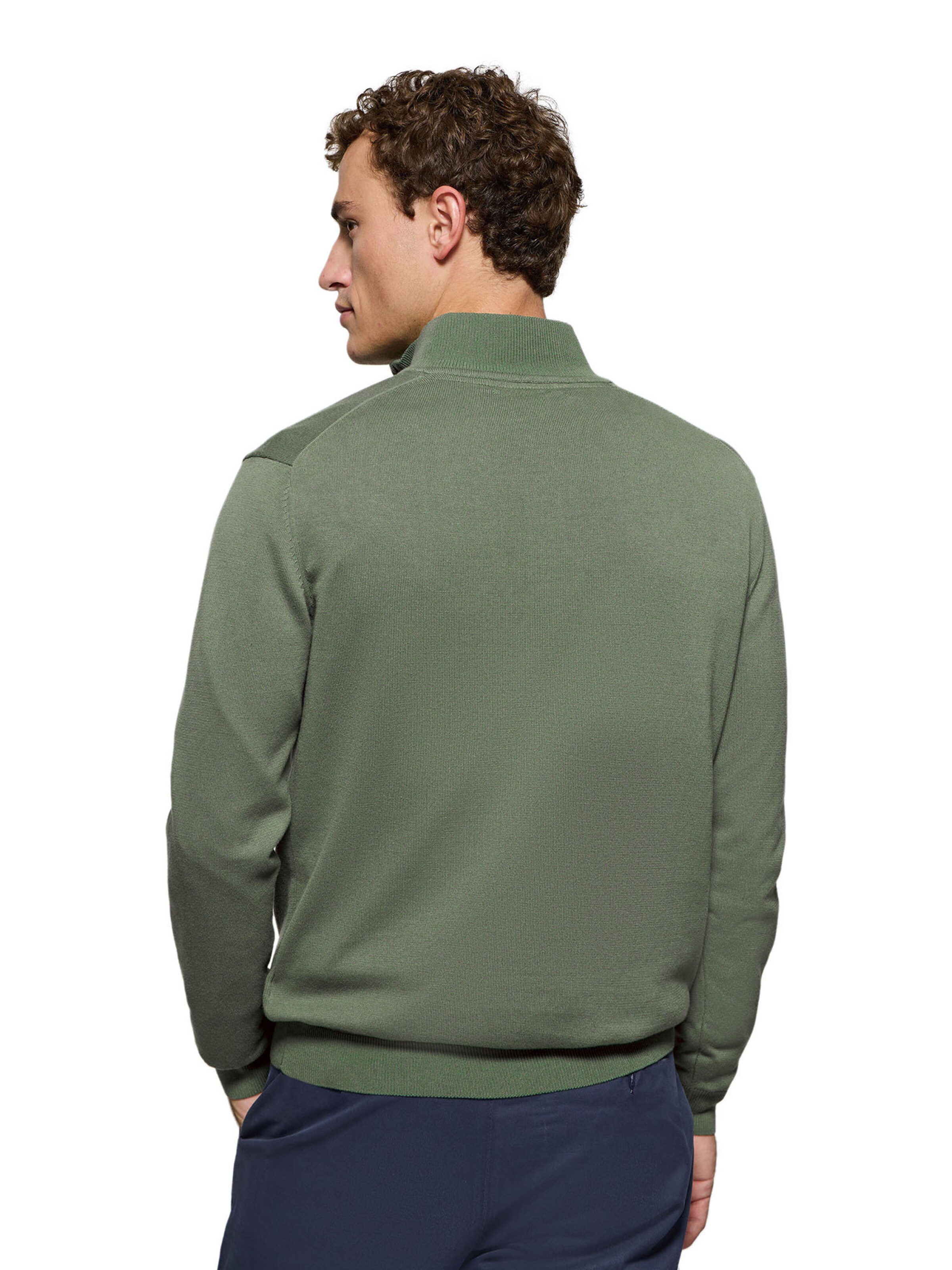Polo Club Pullover in Grau