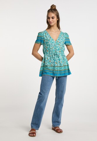 usha FESTIVAL Blouse in Blue