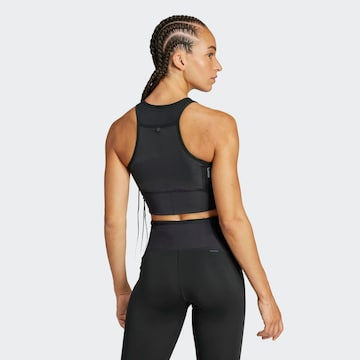 ADIDAS PERFORMANCE Спортен топ 'Adizero' в черно