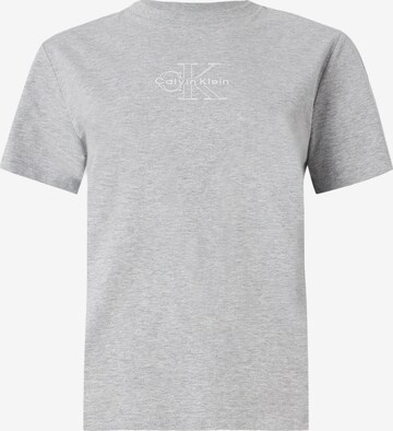 Calvin Klein JeansMajica 'CLASSIC SEASONAL' - siva boja: prednji dio