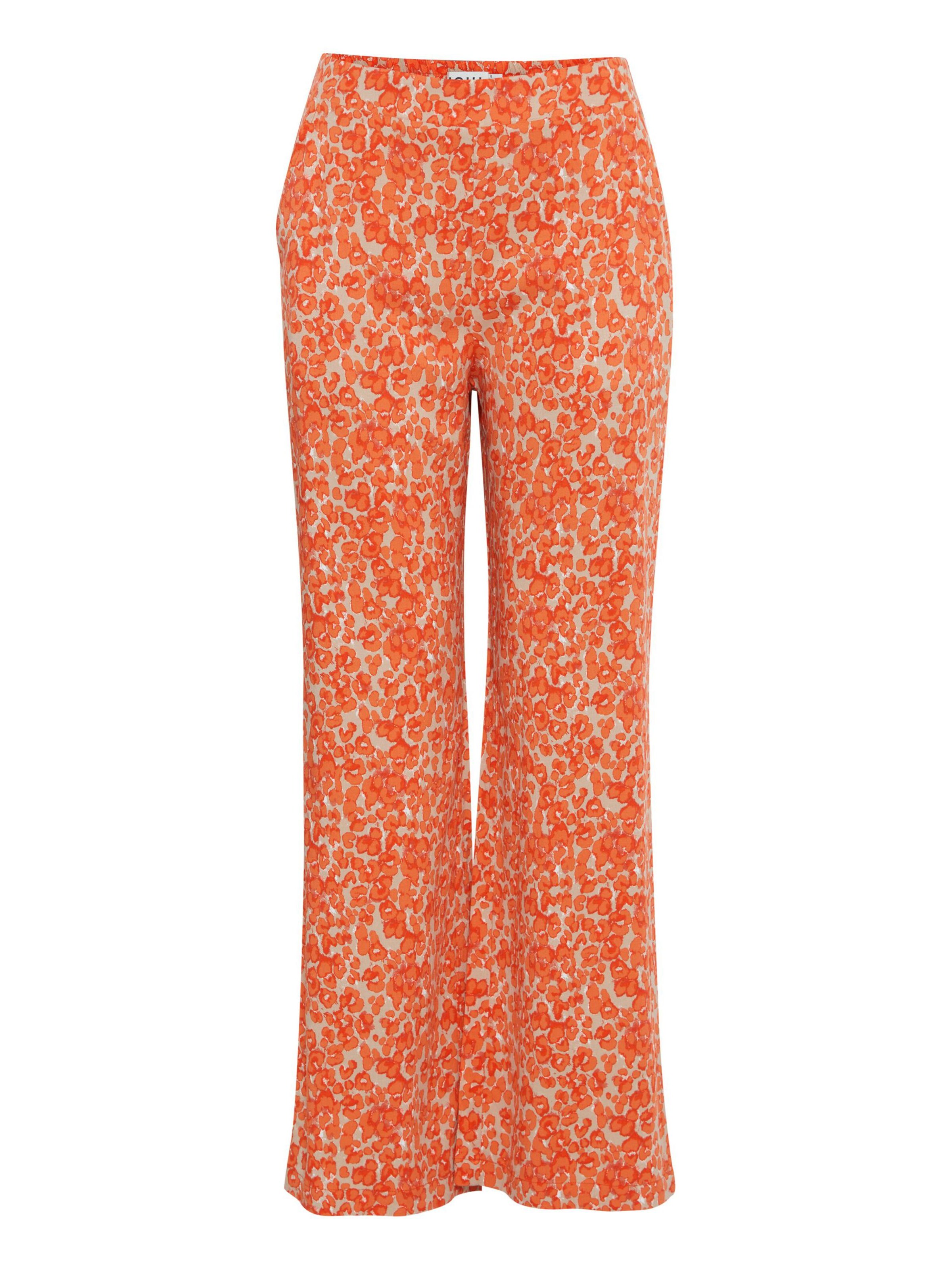 Pantalon 'IHAya' ICHI en orange : devant