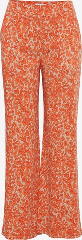 Regular Pantalon 'Aya' ICHI en orange : devant