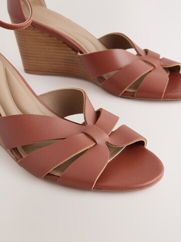 Sandales à lanières 'Forever Comfort®' Next en marron