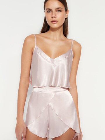 Trendyol Rövidek - rózsaszín: elől