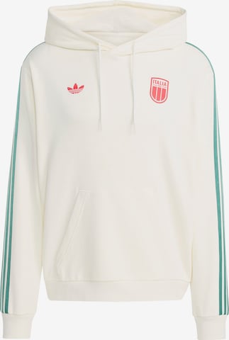 balta ADIDAS PERFORMANCE Sportinio tipo megztinis 'Figc': priekis