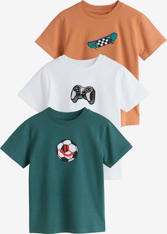 T-Shirt Next en marron : devant