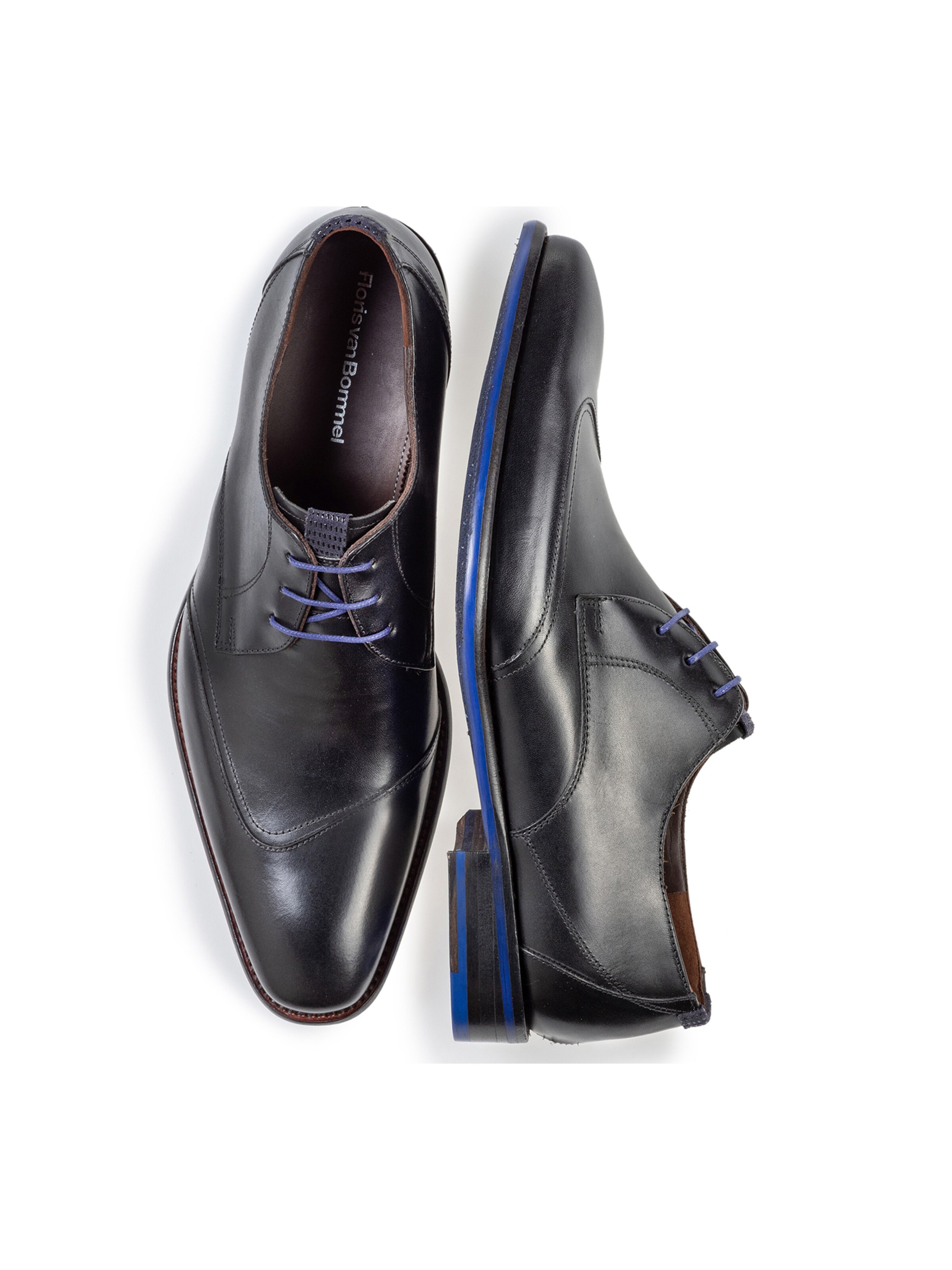 Chaussure à lacets 'DE STIJLER 07' Floris van Bommel en noir