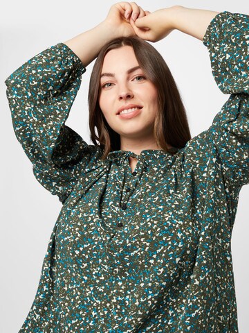 Tom Tailor Women + Bluse in Grün