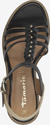 TAMARIS Sandal in Black