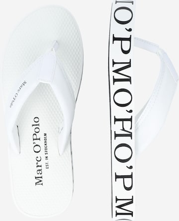 Marc O'Polo T-Bar Sandals 'Janna' in White