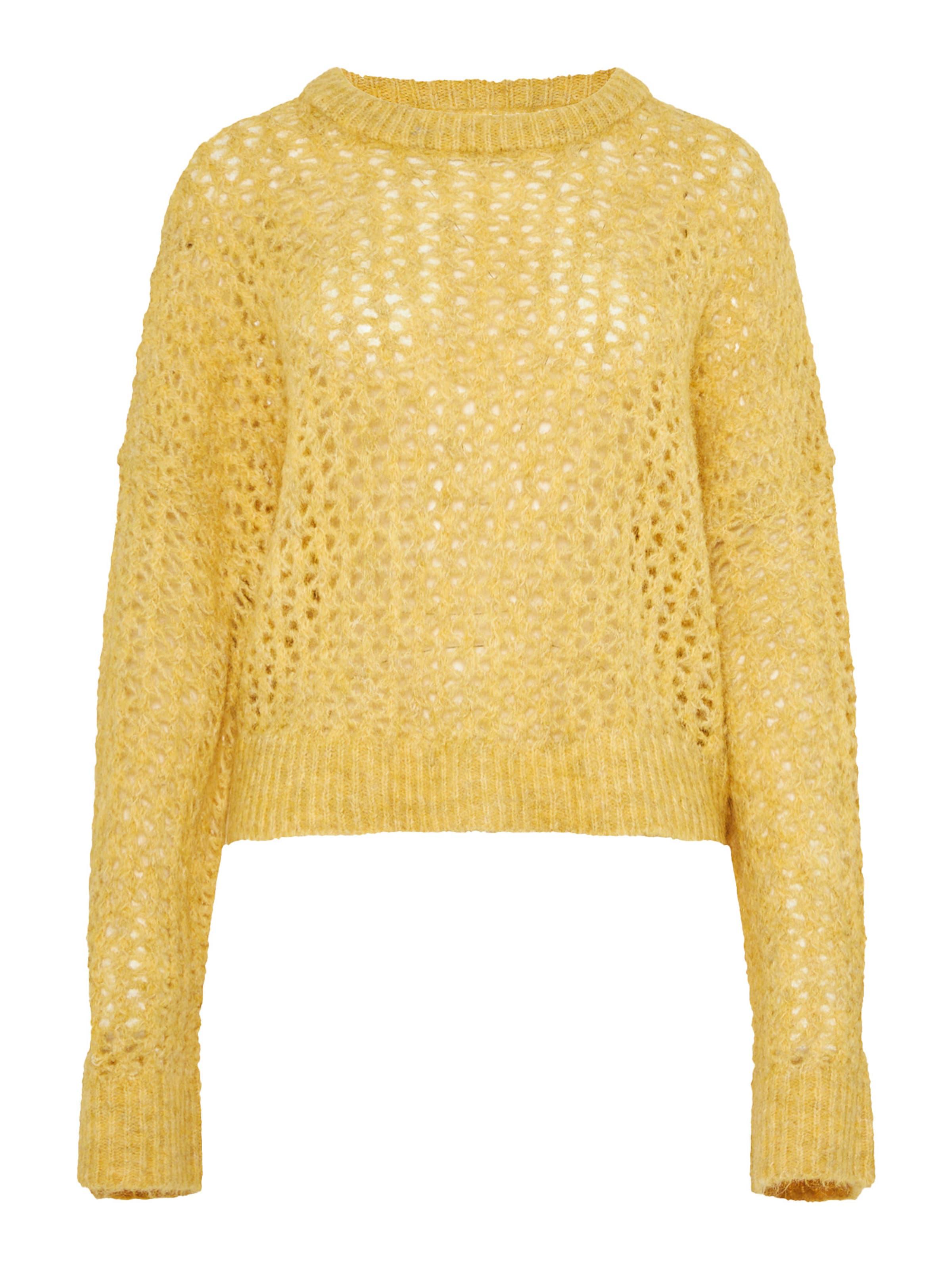 Funky Buddha Pullover in Gelb: Vorderseite