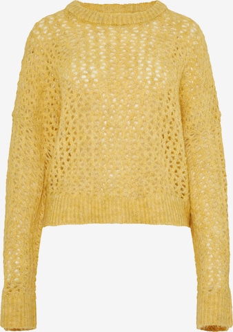 geltona Funky Buddha Megztinis: priekis