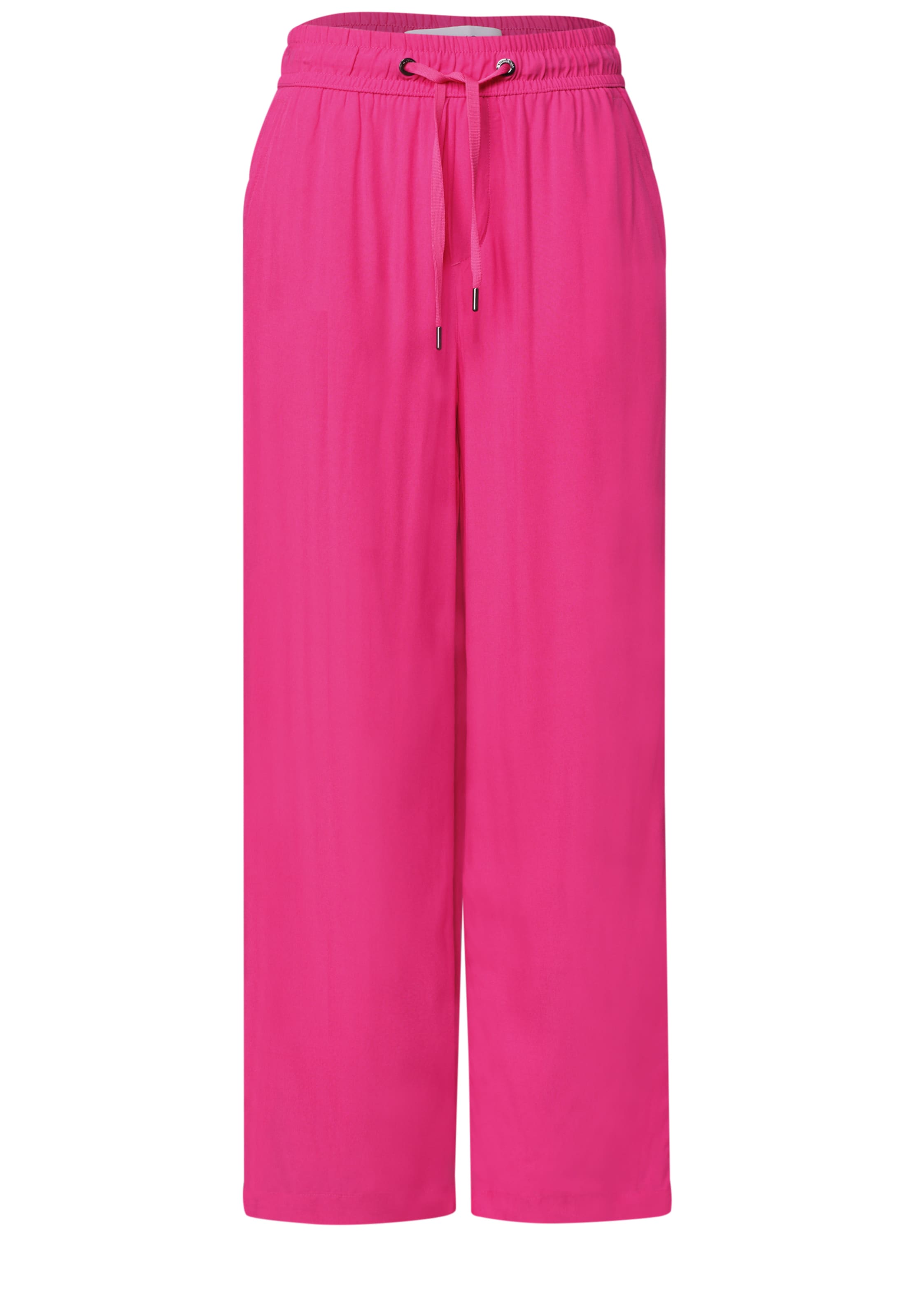 STREET ONE Wide leg Pants in Pink: front