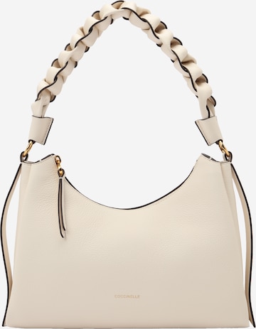 Coccinelle - Bolso de hombro 'BOHEME' en beige: frente