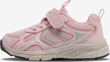 Hummel Sneakers in Roze: voorkant