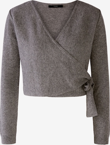 Cardigan OUI en gris : devant