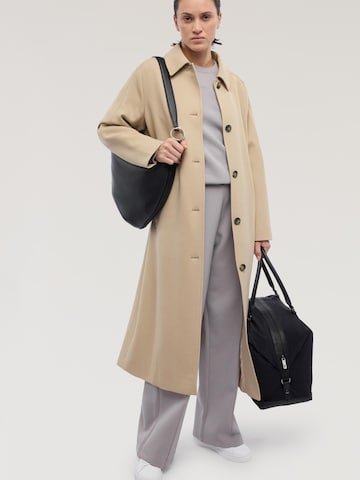 Wide Leg Pantalon Trussardi en gris : devant